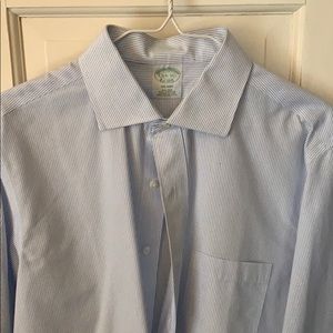 Brooks Brothers Dress Shirt Milano fit 16.5x34
